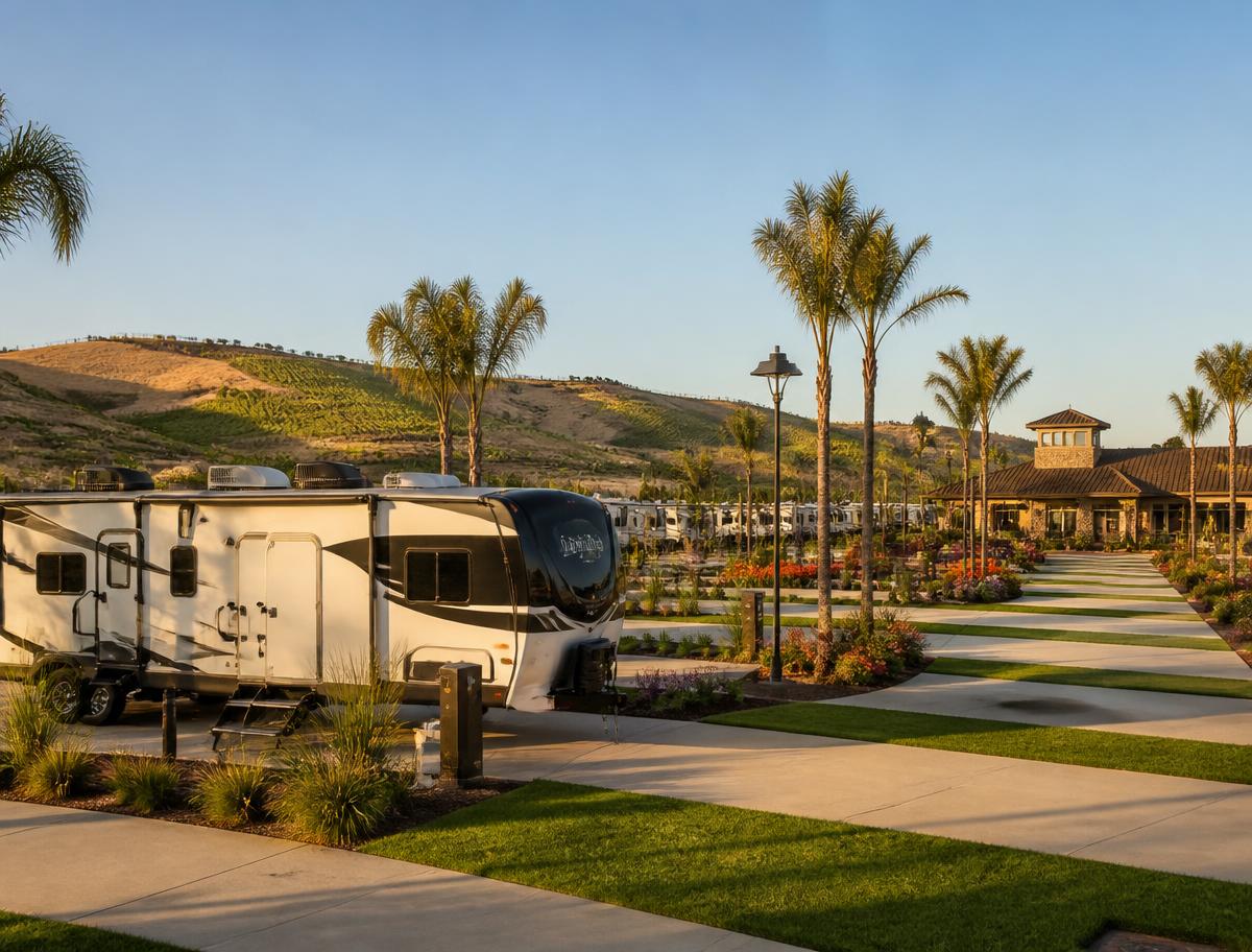 Pechanga campground in Temecula, CA